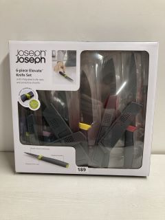 JOSEPH JOSEPH 6 PIECE ELEVATE KNIFE SET (18+ ID REQUIRED)