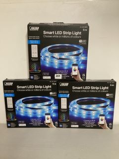 3 X FEIT ELECTRIC SMART LED STRIP LIGHTS