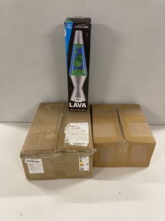 3 X ASSORTED ITEMS TO INCLUDE CLASSIC LAVA LAMP
