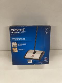 BISSELL NATURAL SWEEP DUAL BRUSH SWEEPER