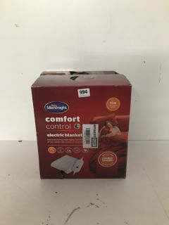 2 X SILENT NIGHT COMFORT CONTROL ELECTRIC BLANKETS