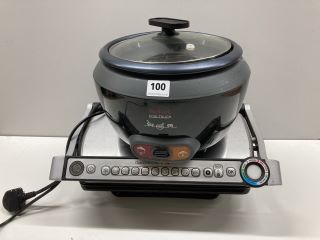 TEFAL OPTIGRILL XL AND RICE COOKER