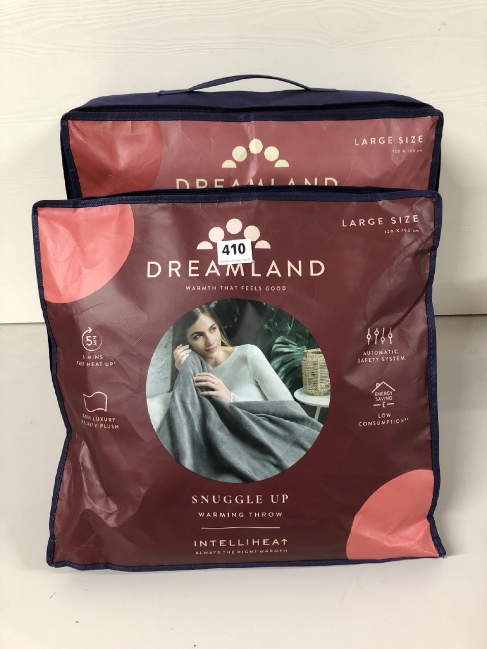 John Pye Auctions 2 X DREAMLAND ELECTRIC BLANKETS