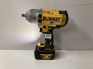 DEWALT CORDLESS IMPACT WRENCH (WITH BATTERY, NO CHARGER) (MPSS02647572)