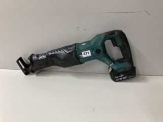 MAKITA CORDLESS RECIPROCATING SAW (WITH BATTERY, NO CHARGER) (MPSS02647573) (18+ ID REQUIRED)
