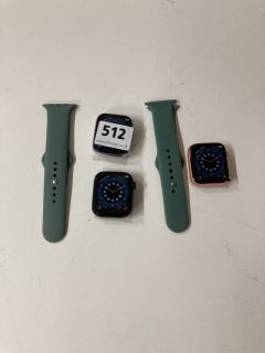 3 X HiWATCH FACES, WITH TWO GREEN SILICONE STRAPS (NO CHARGERS)