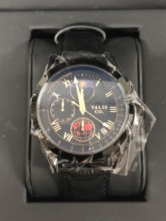TALIS GENTS CHRONOGRAPHIC WATCH, BOXED