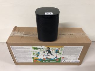 MY FIRST SCOOTER AND A SONOS PORTABLE WIRELESS SPEAKER