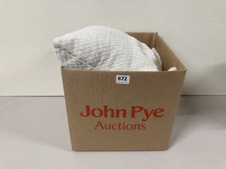 ASSORTED ITEMS INCLUDING CUSHION