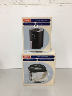 LOGIK AIR FRYER AND A MULTICOOKER