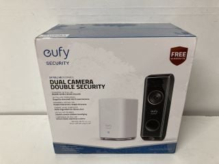 EUFY DUAL CAMERA DOUBLE SECURITY 2K FULL HD DOORBELL RRP: £229 (SEALED)