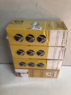 4 X IONIC SHOWER HEADS (SEALED)