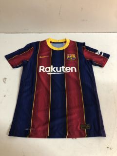 KIDS/YOUTH FC BARCELONA FOOTBALL TOP SIZE:M