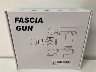 FASCIA MASSAGE GUN WITH MULTIPLE ATTACHMENTS