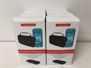 6 X CARRYING CASE FOR NINTENDO SWITCH LITE