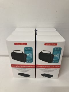 6 X CARRYING CASE FOR NINTENDO SWITCH CASE