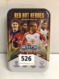 TOPPS MATCH ATTAX RED HOT HEROES 2023-24 SEASON