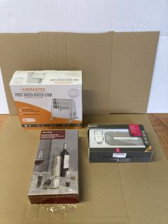 3 X ASSORTED ITEMS INC AIRMASTER HEATER