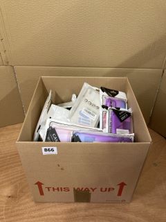BOX OF ASSORTED PHONE CASES