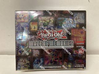 YU-GI-OH MAZE OF MEMORIES BOOSTER BOX (SEALED)