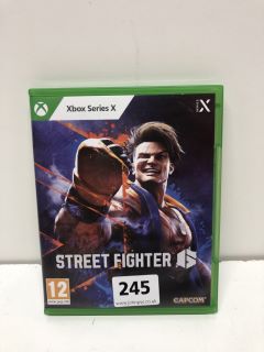 XBOX SERIES X STREET FIGHTER 6 GAME