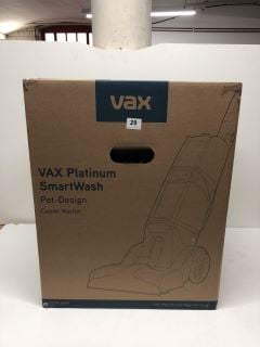 VAX PLATINUM SMART WASH PET-DESIGN CARPET WASHER (SEALED)
