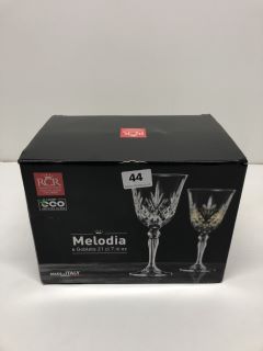RCA MELODIA GLASSES - PACK OF 6