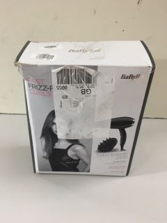 BABYLISS TURBO SMOOTH 2200 HAIR DRYER