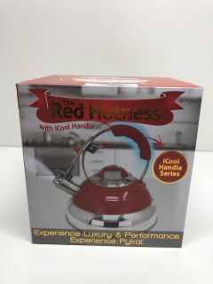 PYGAL THE RED HOTNESS KETTLE WITH COOL HANDLE (SEALED)