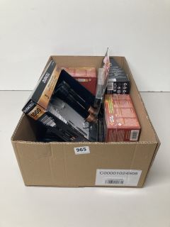 BOX OF ITEMS INC DURACELL BATTERIES