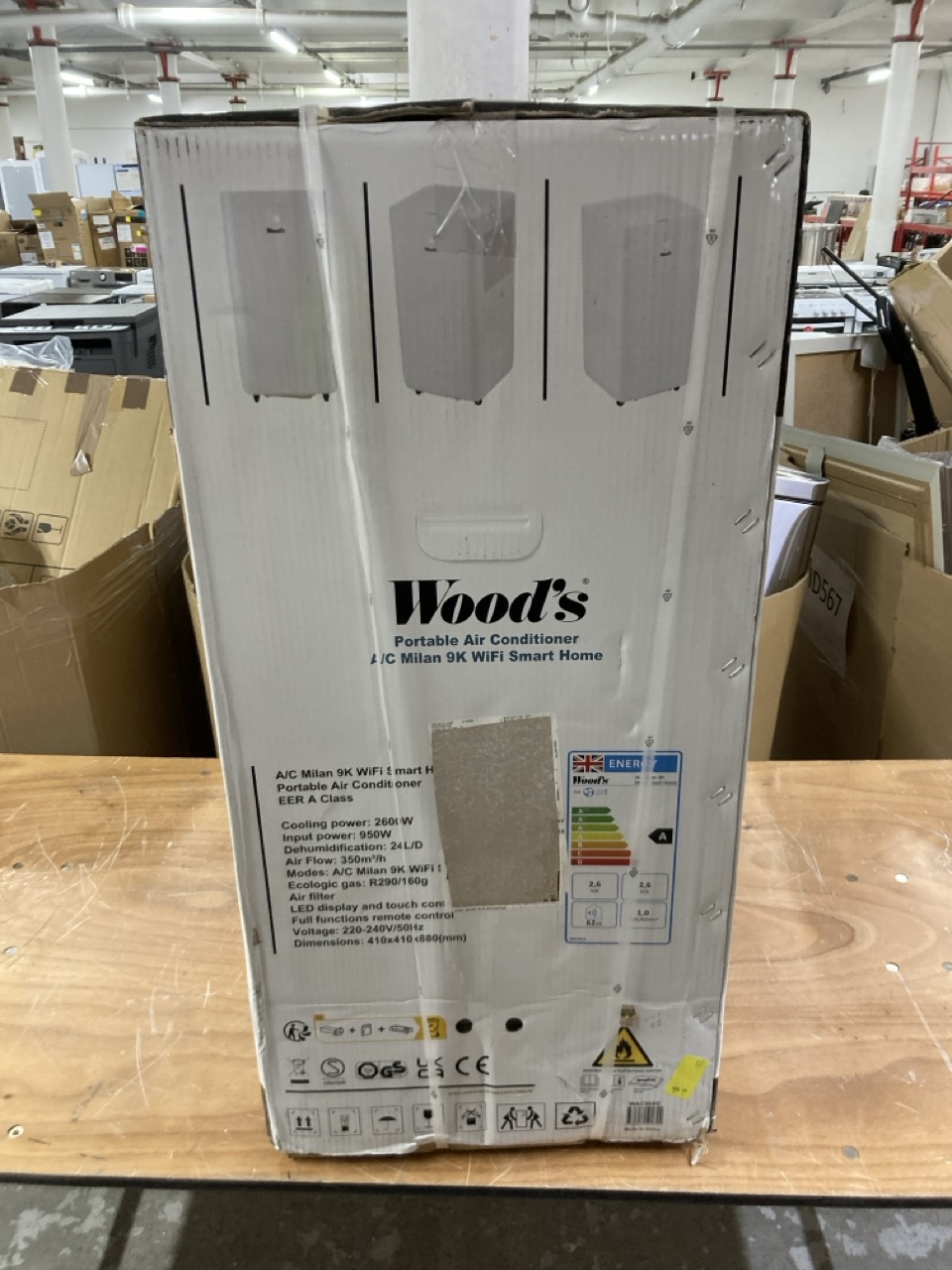 John Pye Auctions WOODS PORTABLE AIR CONDITIONER