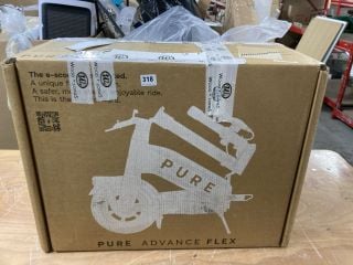 PURE ADVANCED FLEX ELECTRIC SCOOTER (COLLECTION ONLY)