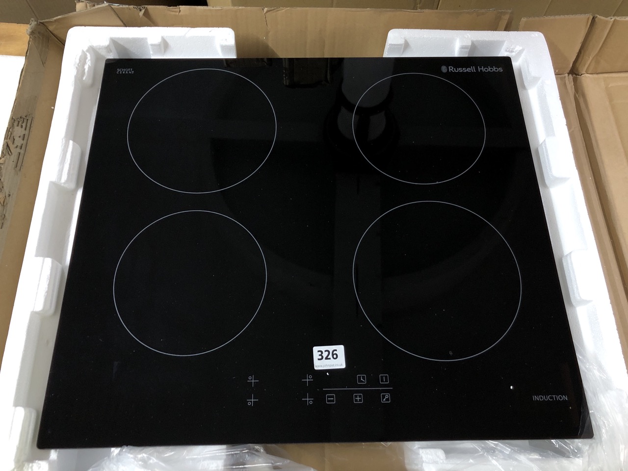 John Pye Auctions RUSSELL HOBBS INDUCTION HOB MODEL RH60IH401BM