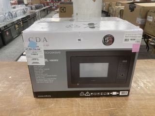 CDA BUILT-IN MICROWAVE AND GRILL MODEL: VM231BL