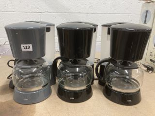 3 X LOGIK COFFEE MACHINES