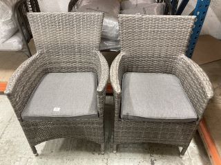 PAIR OF JL ALORA DINING CHAIRS