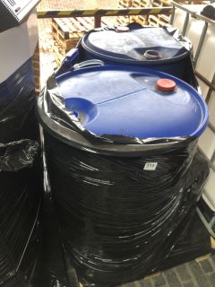 PALLET OF 2 X OIL DRUMS (UNIT ONLY)