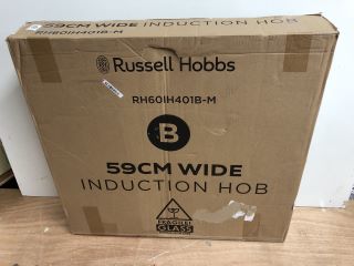 RUSSELL HOBBS 59CM INDUCTION HOB MODEL: RH60IH401B-M
