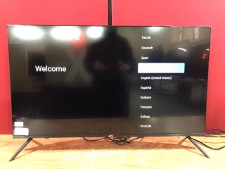 JVC 40" SMART 4K HDR LED TV MODEL LT-40CA320 (WITH STAND,NO REMOTE,PIXEL FAULT,WITH BOX)