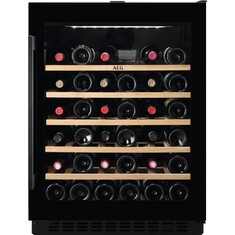 AEG 5000 82CM INTEGRATED UNDER COUNTER WINE COOLER MODEL: AWUS052B5B RRP £779.99 (IN PACKAGING)