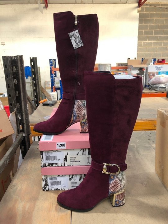 moda in pelle tanci knee high boot