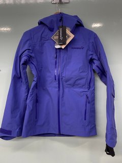 NORRONA WOMENS LOFOTEN GORE-TEX INSULATED JACKET IN BLUE - UK S - RRP £549.00: LOCATION - A-1