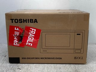 TOSHIBA MICROWAVE OVEN IN WHITE MODEL : MM-EM20P: LOCATION - H1