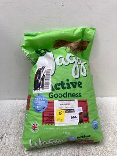 WAGG ACTIVE GOODNESS DOG FOOD (B.B DATE 30.4.2025): LOCATION - H5