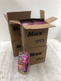 4 X BOXES OF 12 X MAX 3 SINCERE CARE 4 PACK OF RAZORS IN PINK (PLEASE NOTE: 18+YEARS ONLY. ID MAY BE REQUIRED): LOCATION - B17