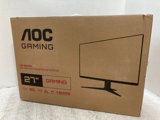 AOC G2 SERIES 267 INCH GAMING MONITOR - RRP £159.99: LOCATION - C6
