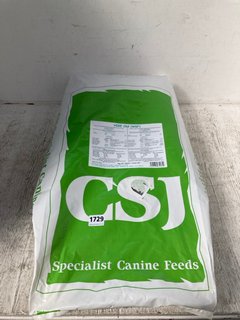 BAG OF CSJ SPECIALIST CANINE FEEDS: LOCATION - D13