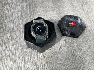 CASIO G SHOCK PROTECTION WATCH IN CLEAR: LOCATION - D14