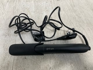 GHD GOLD HAIR STRAIGHTENERS IN BLACK: LOCATION - WA6
