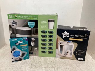 3 X ASSORTED BABY ITEMS TO INCLUDE TOMMEE TIPPEE PERFECT PREP DAY & NIGHT FORMULA FEED MAKER: LOCATION - WA7